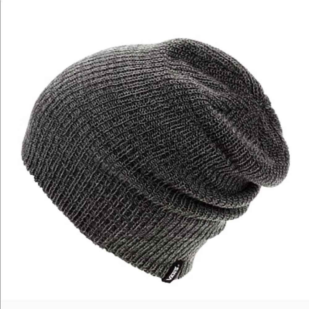 1 Left 5⭐️ Vans Grey Frost Mismoedig Slouch Beanie - Picture 7 of 8